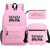 2025 Roblox SchoolBag Backpack Shoulder Bag Book Pencil Bags 3pcs Set